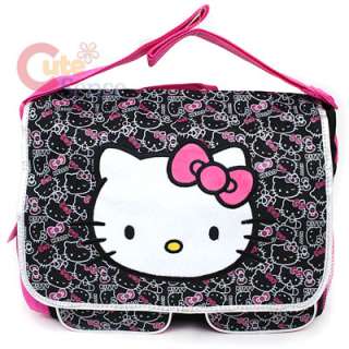 Sanrio Hello Kitty School Messenger Bag / Diaper Bag Big Face 