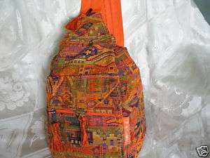   Backpack Handbag Shoulder Tote Hippie Orange Purse Anter Druze D10