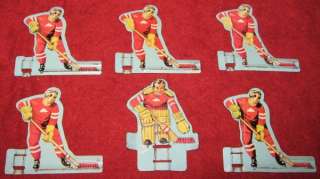 GOTHAM TABLE HOCKEY GAME RED TEAM TIN 1950S  