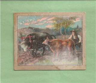   TROPHIES CIGARETTES Vintage Tobacco Trading Card  FABLES SERIES