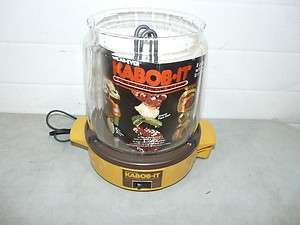 KABOB IT ELECTRIC SHISH KABOB ROTISSERIE BROILER EC  