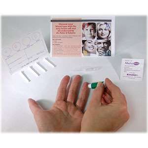 Home Blood Type Testing Kit By North American Pharmacal  