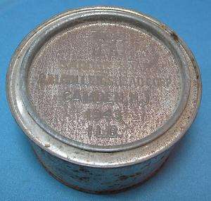 WWII US Army Cavalry Horse Whiz Saddle Soap Hollingshead 1 LB Tin Can 
