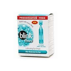  Blink Tears Eye Drops, Lubricating, Mild Moderate Dry Eye 