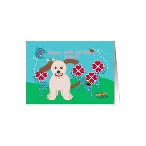  Happy 66th Birthday Nana Puppy and Friends Card Health 