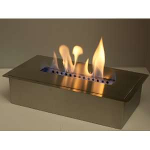 Ethanol Burner Fireplace insert 3.0 Liter Double Layer Stainless Steel 