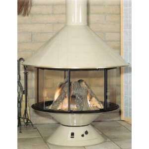  Malm Fireplaces Carousel with Remote Control and Porcelain 