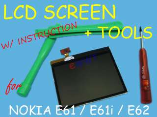 Original LCD Display Screen+Tool for Nokia E61 E61i E62  