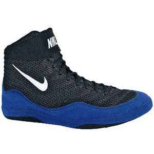 Nike Inflict Blue/Black Wrestling Boxing Shoes 325256 013 Sz 7.5 8 12 
