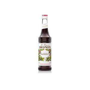 Monin Flavored Syrup,Huckleberry, 33.8 Ounce Plastic Bottle (1 Liter)