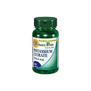  Potassium Citrate 99 mg 100 Tablets Health & Personal 
