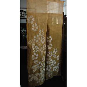 Japanese Noren, linen, door way curtain (AA 17)  