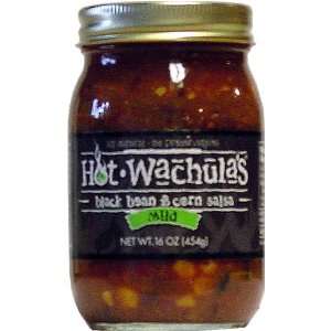 Hot Wachulas Black Bean & Corn Salsa Grocery & Gourmet Food