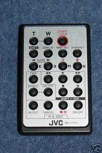 JVC RM V717U CAMCORDER REMOTE CONTROL  