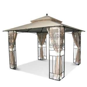   Replacement Canopy for Mika Ridge Estate Gazebo Patio, Lawn & Garden