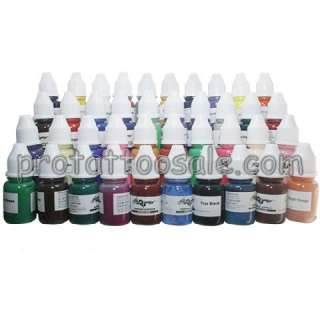 Hight Quality Rotary Tattoo Machine Kit 40 Color Ink  