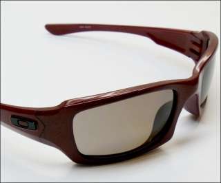 NEW Oakley Fives Squared Sunglasses with OO Polarized Lens Metallic 