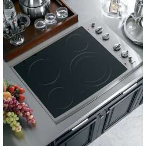 PP912SMSS Profile CleanDesign 30 Electric Cooktop with 4 Ribbon 