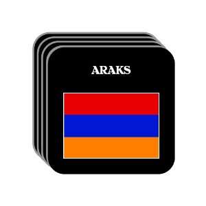  Armenia   ARAKS Set of 4 Mini Mousepad Coasters 