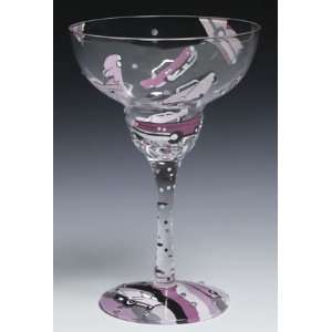  Pink Cadillac Margarita Glass by Lolita