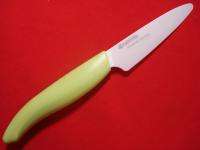 KYOCERA KNIFE FK 075WH GR CERAMIC PARING GREEN NIB  