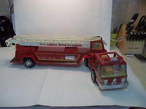 Huge Nylint Hook N Ladder Fire Truck Pressed Steel Good Solid 