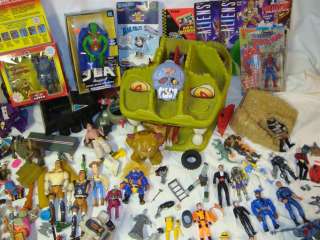 Massive Action Figure Lot from 70s, 80s, 90s   many different toy 