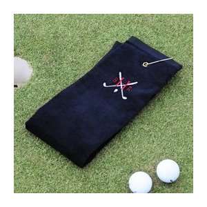  Monogrammed Golf Towel   