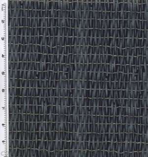   Landscape Quartet of Nature Basket weave Gray Cotton Quilt Fabric Yard