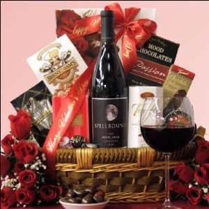   Romantic Sweets & Wine Gift Basket  Grocery & Gourmet Food