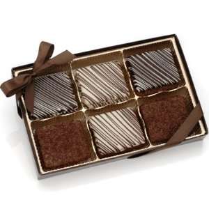 Classic Belgian Chocolate Graham Crackers  Gift Box of 12  