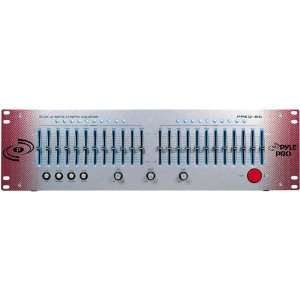   Pro PPEQ86 Dual Channel 12 Band Graphic Equalizer Musical Instruments