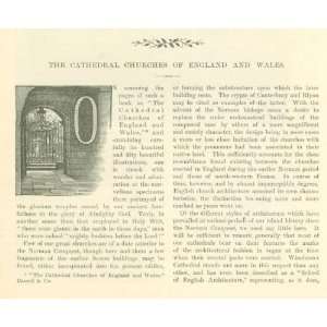  1887 Cathedral Churches of England & Wales Gloucester 