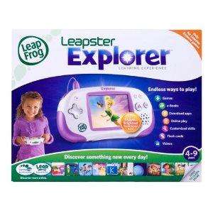 LeapFrog Leapster Explorer Learning Game System (Pink)  