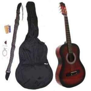   Guitar w/ Carrying Case & Accessories, eBook, Harmonica Musical