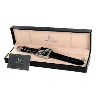 Joshua and Sons js 30 01 Day Date Gentlemens Watch  