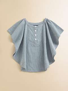 Ralph Lauren   Toddlers & Little Girls Denim Delaney Top