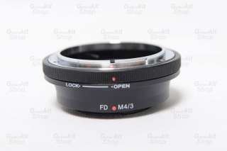 Canon FD Lens Mount Adapter for Mirco M43 M4/3 43 Cam  