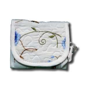 Donna Sharp Quilted Azure Suzette Small Wallet 43679