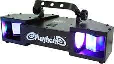   DMX DJ/Club Dual Rotating LED Scanner Light System 368298578411  