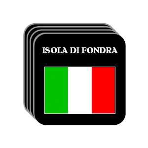  Italy   ISOLA DI FONDRA Set of 4 Mini Mousepad Coasters 