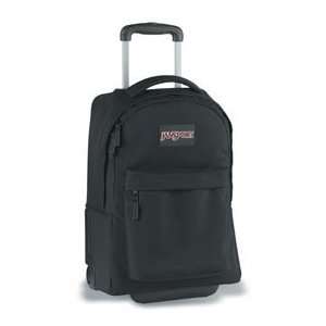  Jansport Wheeled Superbreak Backpack in Black Everything 