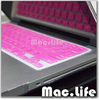 PINK Silicone Keyboard Cover for Macbook Pro 13 15 17  
