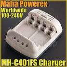 maha powerex mh c401fs cool charger aa aaa nicd nimh $ 46 54 5 % off $ 