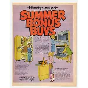   Refrigerator Range Washer Bonus Buys Print Ad (18763)