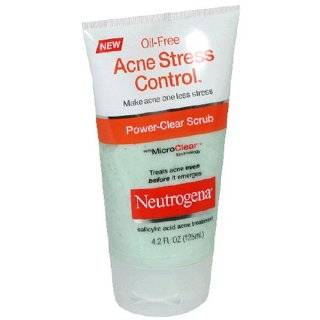 Neutrogena Acne Stress Control, Power Clear Scrub, 4.2 Ounce (Pack of 