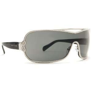  Persol Sunglasses PR62HS Silver/ Gloss Black Sports 