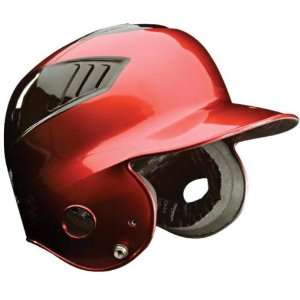  Rawlings Highlight Coolflo Junior Batting Helmet (Scarlet 