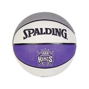    Spalding Sacramento Kings Rubber Team Ball