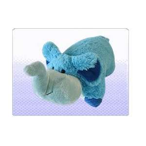  Pillow Pets Large 19blue Elephant Stuffed Plush Animal [Toys 